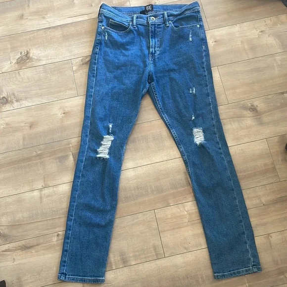Urban Outfitters BDG Distressed Skinny Stretch Jeans Men’s Sz 34/32 - Picture 2 of 10